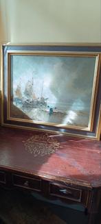 Zeegezicht J. van Dongen - Impressionistisch, Ophalen of Verzenden