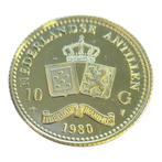 Nederlandse Antillen gouden 10 gulden 1980