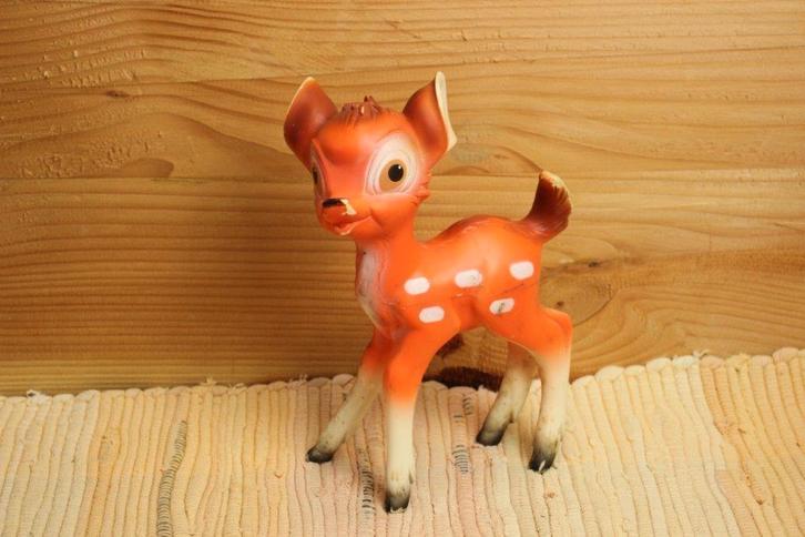 Vintage Pieper pieppop Bambi, Verzamelen, Disney, Zo goed als nieuw, Beeldje of Figuurtje, Bambi of Dumbo, Ophalen of Verzenden