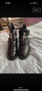 Biker boots, Kleding | Dames, Schoenen, Zwart, Lage of Enkellaarzen, Ophalen of Verzenden, Zo goed als nieuw