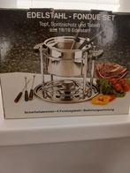 Nieuwe fondueset inclusief 6 vorken, Witgoed en Apparatuur, Fonduesets, Ophalen of Verzenden, Zo goed als nieuw, Waxinelicht, Fondueset