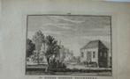 299 /  Langbroek  Zuilenburg   Kopergravure 1774, Antiek en Kunst, Ophalen of Verzenden