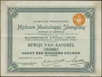 AANDEEL SILOENGKANG 1909, Postzegels en Munten, Aandelen en Waardepapieren, Ophalen of Verzenden, 1920 tot 1950, Aandeel