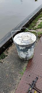 Zinken vuilnisemmer, Ophalen, Gebruikt