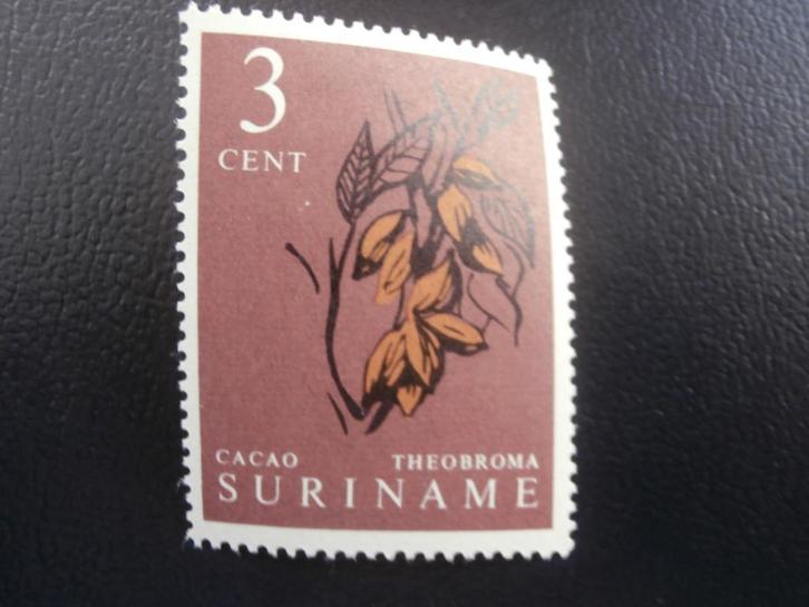 SURINAME 1961; PLAATFOUT 356 PM4 LEES, Postzegels en Munten, Postzegels | Suriname, Postfris, Verzenden