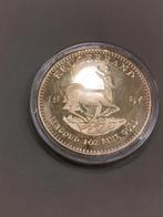 Krugerrand goudkleurige verzamelmunt, Ophalen of Verzenden, Vóór koninkrijk, Overige waardes, Losse munt