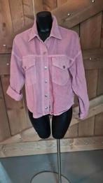 Roze spijkerjas mt 34 kort, Mango, Mango, Ophalen of Verzenden, Zo goed als nieuw, Roze