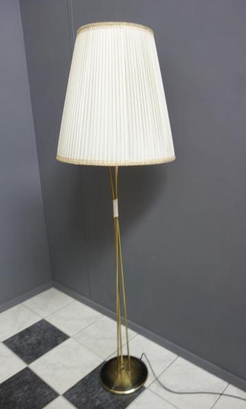 50 60 jaren grote ronde stoffen kap vloer LAMP 3 stangen beschikbaar voor biedingen