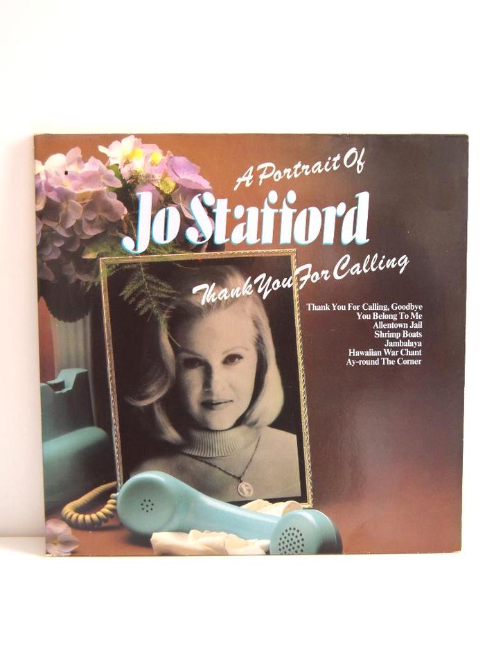 Dubbel Lp jo stafford, 'Thank you for calling' in goede stt., Cd's en Dvd's, Vinyl | Pop, Gebruikt, 1960 tot 1980, 12 inch, Ophalen of Verzenden