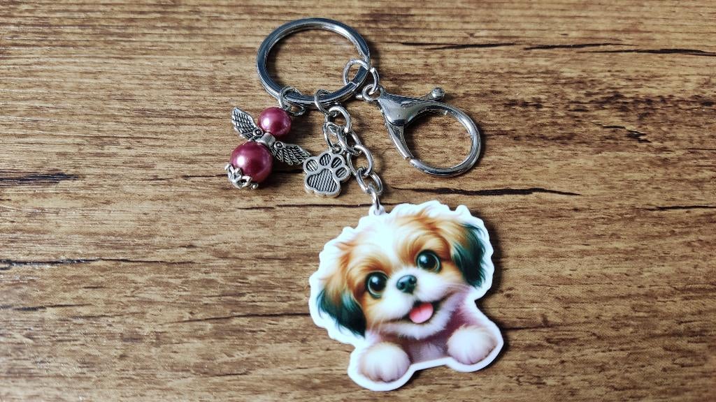 Hanger Shih tzu groot met beschermengeltje, Verzenden, Nieuw