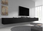 Hangend tv meubel zwart 320cm- 4 maanden jong, Huis en Inrichting, Kasten | Televisiemeubels, Minder dan 100 cm, 25 tot 50 cm