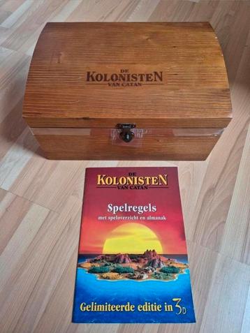 NIEUW Kolonisten van Catan Gelimiteerde editie in 3D  beschikbaar voor biedingen