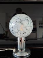 Murano glazen tafellamp jaren 60 / 70, Huis en Inrichting, Lampen | Tafellampen, Ophalen of Verzenden, Zo goed als nieuw, Glas
