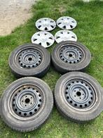 Winterbanden stalen velgen wieldoppen Toyota 16 inch, Ophalen, Gebruikt, Velg(en), 16 inch
