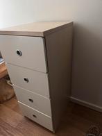 Ladekast met 4 lades, Gebruikt, Ophalen of Verzenden, Met lade(s), 25 tot 50 cm