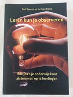 Leren kun je observeren. Zie ook andere PABO studieboeken, Ophalen of Verzenden, Zo goed als nieuw