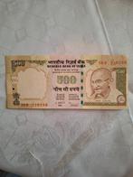 India 500 Roepie Bankbiljet - Mahatma Gandhi, Postzegels en Munten, Bankbiljetten | Afrika, Ophalen of Verzenden, Overige landen