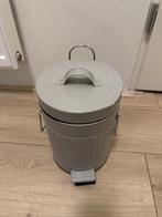 Pedaalemmer voor in de badkamer/toilet - Beige - 5L, Huis en Inrichting, Woonaccessoires | Prullenbakken, Ophalen, Gebruikt, Met pedaal