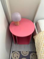 Roze bijzettafel, Overige materialen, Minder dan 55 cm, Rond, Zo goed als nieuw