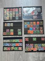 6 MAPJES GESTEMPELD /POSTFRIS, Ophalen of Verzenden