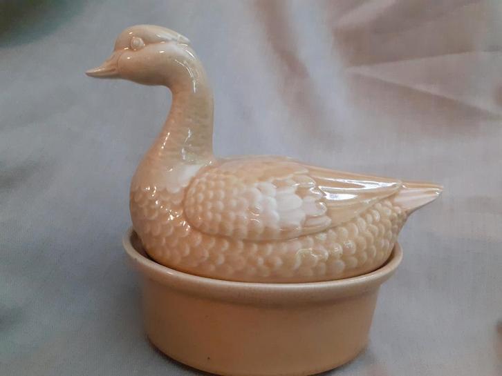 Patéschaal. Terrine in vorm van "eend", Antiek en Kunst, Curiosa en Brocante, Ophalen of Verzenden