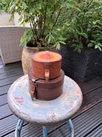 Vintage leren dozen set, Ophalen