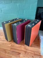 1 oude Vinyl LP opbergkoffer (groen), 1960 tot 1980, Overige formaten, Ophalen of Verzenden, Zo goed als nieuw