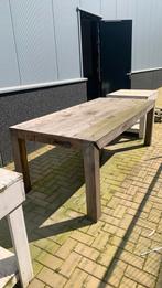 Eettafel (buiten), Huis en Inrichting, Tafels | Eettafels, 50 tot 100 cm, Gebruikt, Rechthoekig, Ophalen of Verzenden