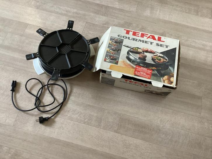 Tefal Gourmet Set - Fondue/Raclette, Witgoed en Apparatuur, Fonduesets, Gebruikt, Fondueset, Elektrisch, Ophalen