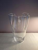 Vintage transparante zakdoek vaas, Antiek en Kunst, Verzenden