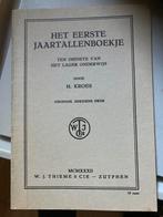 Het eerste jaartalkenboekje tdv Lager Onderwijs, H. Kroes, Ophalen of Verzenden, Zo goed als nieuw