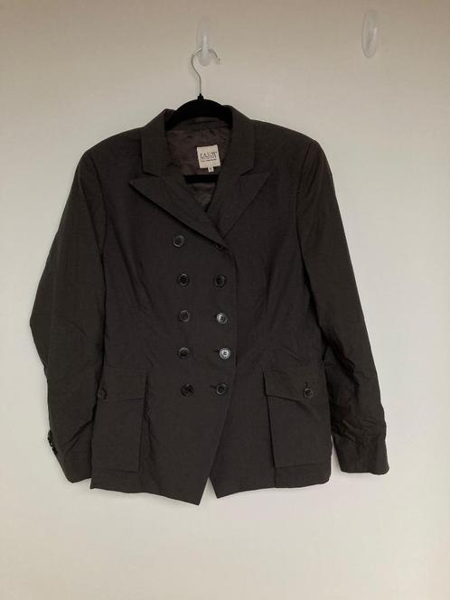 Pauw Amsterdam double-breasted blazer bruin maat 4 / XL, Kleding | Dames, Jasjes, Kostuums en Pakken, Zo goed als nieuw, Jasje