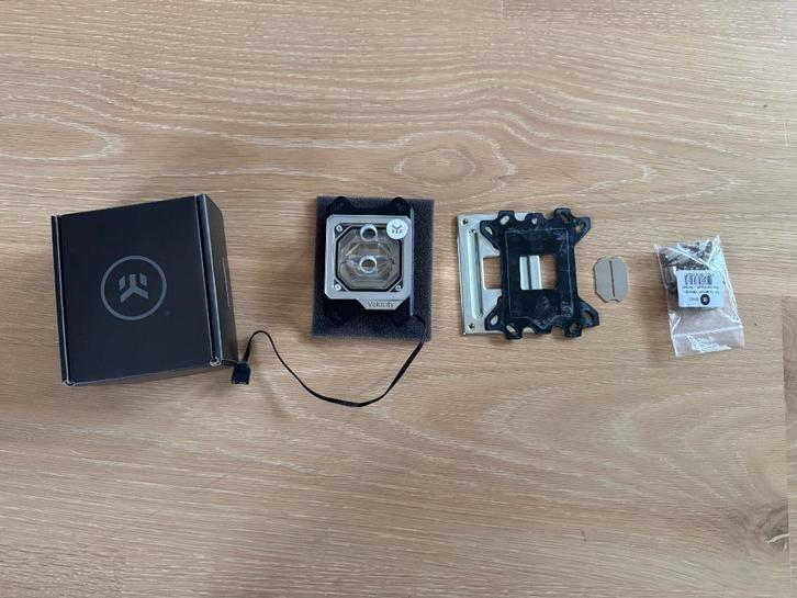 EK Water Blocks Quantum Velocity D-RGB - AMD Nickel, Computers en Software, Computerkoelers, Zo goed als nieuw, Waterkoeling, Ophalen of Verzenden