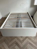 Ikea Brimnes bed 140x200 met lades - Wit, Ophalen, Wit, 140 cm, Zo goed als nieuw