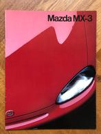 Mazda MX-3 folder 1993, Verzenden, Mazda, Nieuw, Mazda