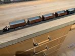 Piko  5 stuks  N.S  hoge bakwagens kan een buffertje missen, Gebruikt, Gelijkstroom, Wagon, Piko