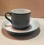 Mooie kop en schotel van Arzberg Tric - zwart, Huis en Inrichting, Keuken | Servies, Ophalen, Nieuw, Effen, Kop(pen) en/of Schotel(s)