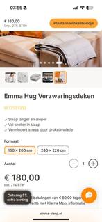 Emma sleep verzwaringsdeken + aankoopbewijs, Huizen en Kamers, Rotterdam