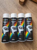 Auto lak spuitlak motip wit, Ophalen