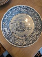 Vintage Boch Belgium Delfts Blauw Bord, Antiek en Kunst, Antiek | Wandborden en Tegels, Ophalen of Verzenden