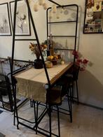 Tafel HÅVERUD met stoelen, Ophalen, 100 tot 150 cm, 50 tot 100 cm, Zo goed als nieuw