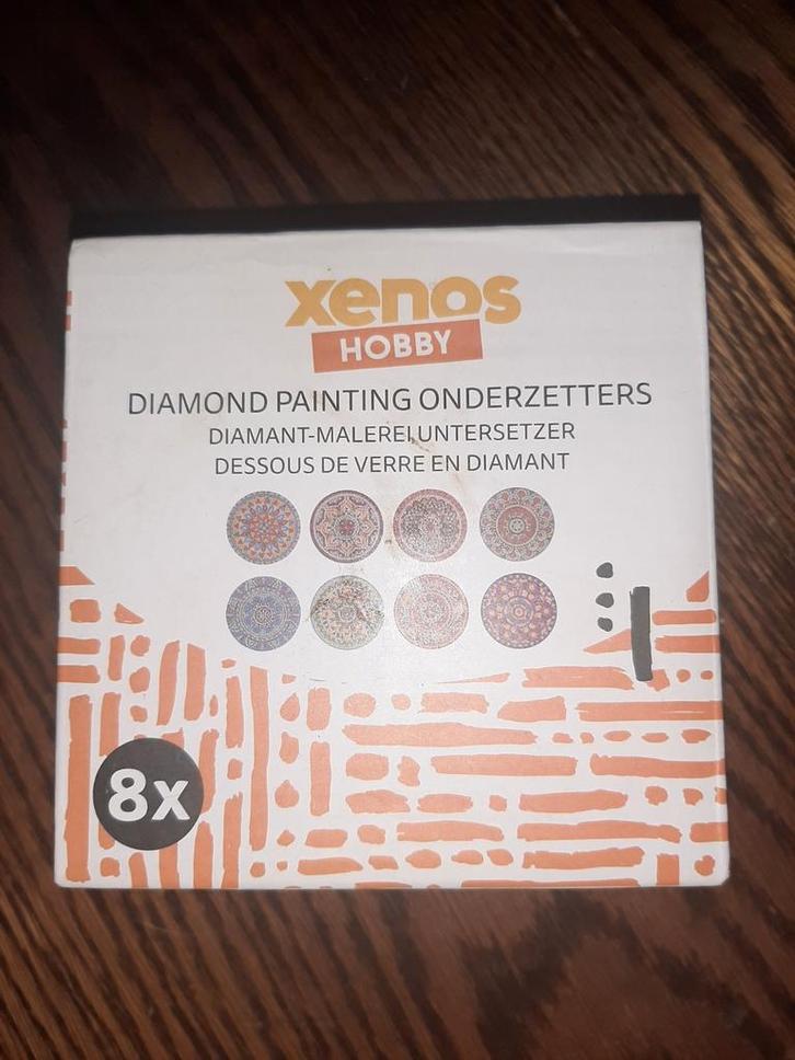 Diamond Painting Onderzetters - Xenos Hobby, Hobby en Vrije tijd, Kaarten | Zelfgemaakt, Nieuw, Overige thema's, Ophalen of Verzenden