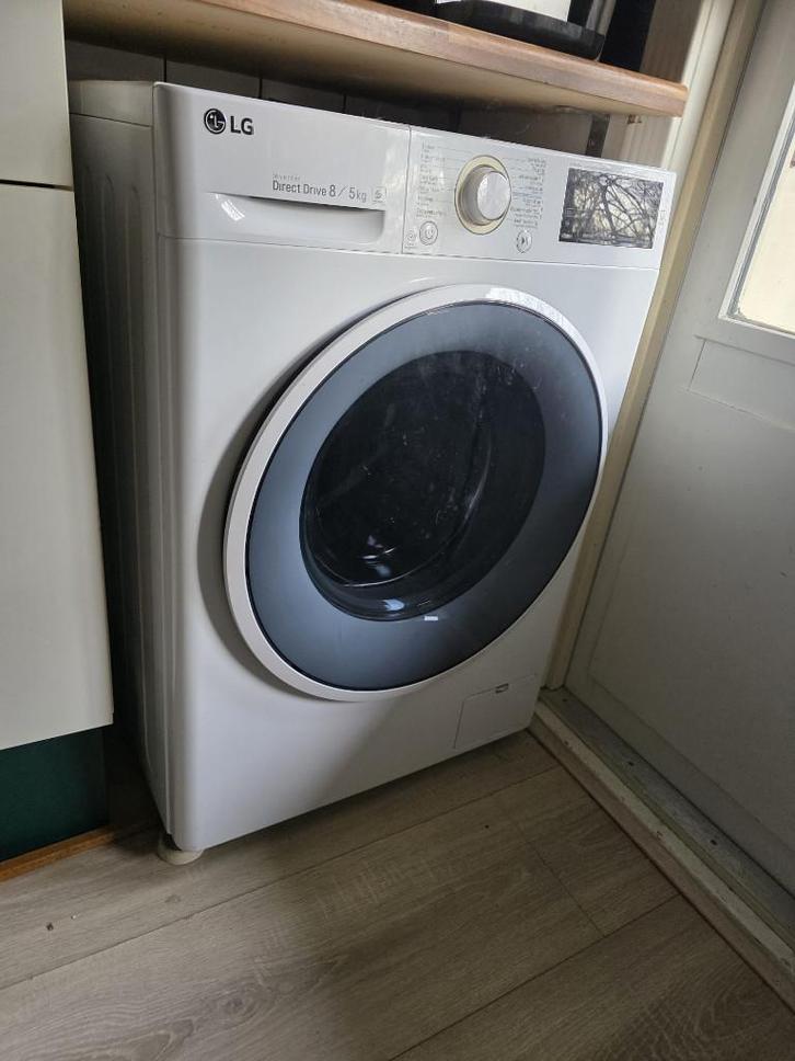 LG wasmachine en droger combi, Witgoed en Apparatuur, Was-droogcombinaties, Gebruikt, 6 tot 8 kg, 85 tot 90 cm, Ophalen