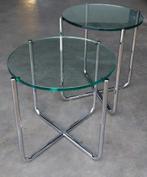 1x Gispen GT415 bijzettafel | hoogglans chroom | nette staat, Huis en Inrichting, 45 tot 60 cm, Minder dan 55 cm, Gebruikt, .