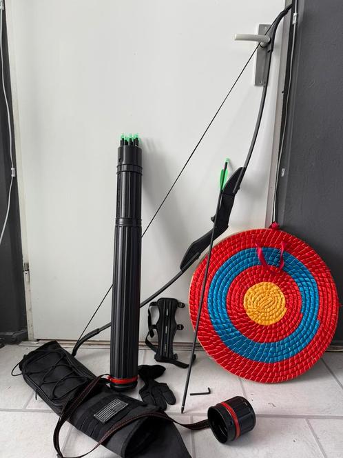Boogschieten set, Sport en Fitness, Handboogschieten, Nieuw, Ophalen of Verzenden