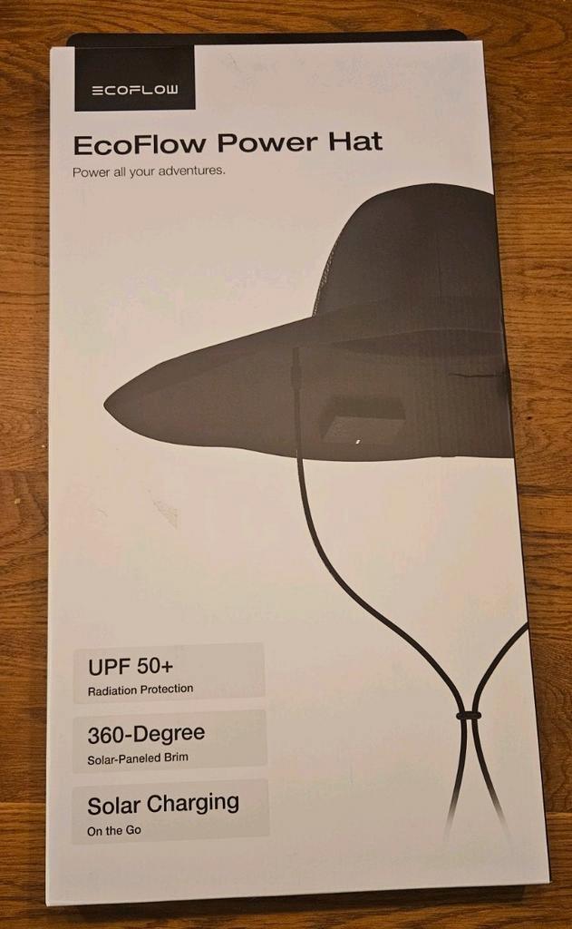 Solar power hat, Kleding | Dames, Hoeden en Petten, Nieuw, Hoed, Ophalen of Verzenden