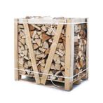 Ovengedroogde vuurkorf hout Softmix (Berk, Elzen en Aspen), Tuin en Terras, Haardhout, Minder dan 3 m³, Ophalen of Verzenden, Overige houtsoorten
