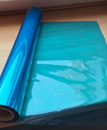 Cadeau folie blauw 60 cm beschikbaar voor biedingen