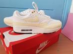 Nike Air Max 1 maar 40.5 White/Allabaster, Wit, Nike, Nieuw, Ophalen of Verzenden