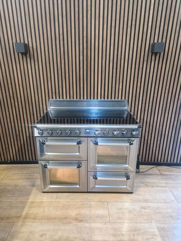 Zeer Luxe Rvs Smeg INDUCTIE Fornuis 110 cm (Gratis bezorgen) beschikbaar voor biedingen